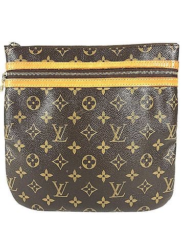 Louis Vuitton LOUIS VUITTON M40044 Monogram Pochette Bosfort Crossbody Bag Shoulder Canvas Men's Women's Brown (view 1)