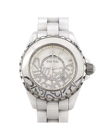 Chanel Chanel J12 Graffiti 33mm Ceramic Limited H5239 Quartz Watch (view 1)