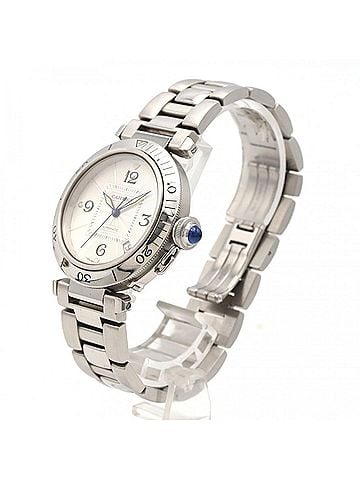 Cartier Cartier Pasha W31031H3 Stainless Steel Automatic Watch (view 2)
