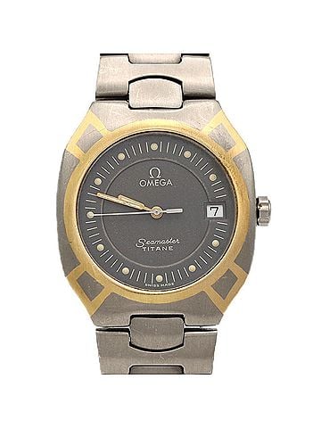 Omega Omega Seamaster Polaris TI 5814.40 TIxYG Quartz Watch (view 1)