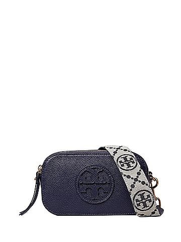 Tory Burch Mini Miller Leather Crossbody Bag (view 1)