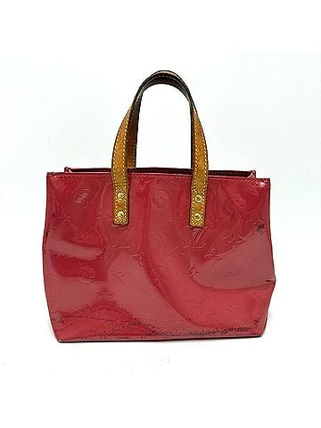 Louis Vuitton LOUIS VUITTON M9132F Lead PM Handbag Monogram Vernis Women's Framboise Pink (view 1)
