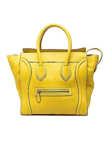 Céline Micro Leather Luggage Tote (view 1)