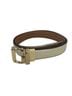Michael Kors Gold Brown Belt Size M - photo 1