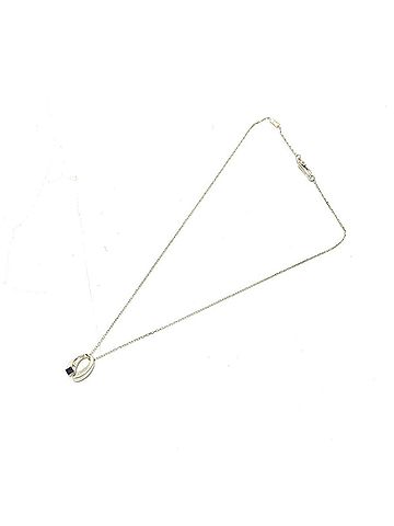 Gucci GUCCI 1P Amethyst Chain Necklace SV925 Women's Silver (view 2)