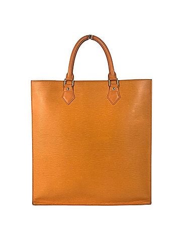 Louis Vuitton LOUIS VUITTON M5908H Epi Sac Plat GM Handbag, Vertical Tote Bag, Leather, Men's &amp; Women's, Mandarin Orange (view 2)