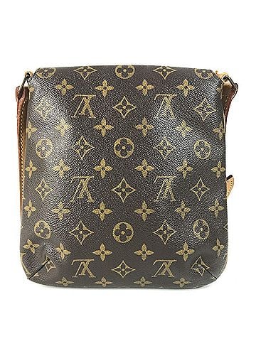 Louis Vuitton LOUIS VUITTON M51258 Monogram Musette Salsa Long Bag, Shoulder Flap Pouch, Canvas, Brown. (Men's/Women's) (view 2)