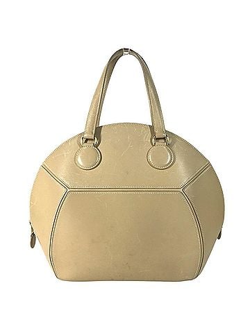 Hermès HERMES Vintage Ildosicki Tote Bag/Handbag, Leather, Men's/Women's, Beige (view 1)