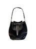 Michael Kors 100% Leather Black Silver Bucket Bag One size - photo 1