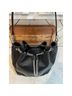 Michael Kors 100% Leather Black Silver Bucket Bag One size - photo 5