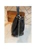Michael Kors 100% Leather Black Silver Bucket Bag One size - photo 10