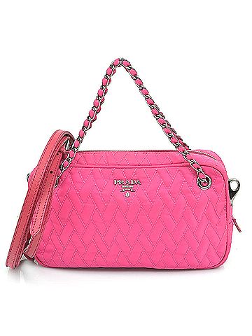 Prada Prada PRADA Shoulder Bag Handbag Nylon Pink Women's BN2000 r11325a (view 1)