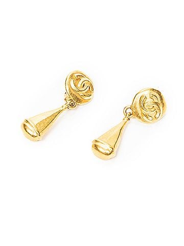 Chanel CC Pendant Clip On Earrings (view 1)