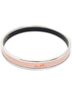 Hermes Leather Goods Pink Enamel Bangle PM One size - photo 2