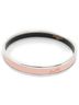 Hermes Leather Goods Pink Enamel Bangle PM One size - photo 3