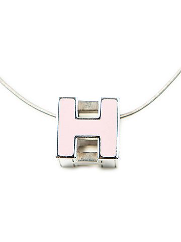 Hermes Leather Goods H Cube Pendant Necklace (view 2)