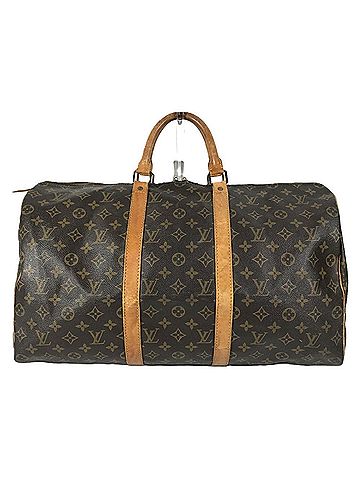 Louis Vuitton LOUIS VUITTON M41426 Monogram Keepall 50 Travel Bag Handbag Boston Canvas Men's Women's Brown (view 2)