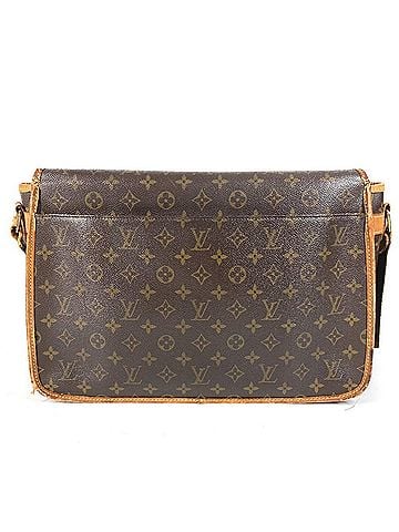 Louis Vuitton LOUIS VUITTON M42249 Monogram Gibecière GM Flap Crossbody Bag Messenger Shoulder Canvas Men's Women's Brown (view 2)