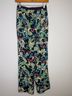 Nic + Zoe 100% Polyester Floral Blue Green Casual Pants Size XS - photo 7