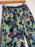 Nic + Zoe 100% Polyester Floral Blue Green Casual Pants Size XS - photo 4