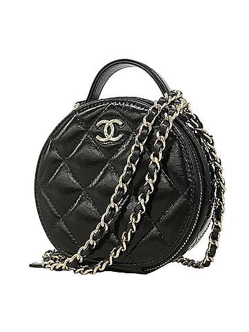 Chanel Chanel Matelassé Chain Shoulder Bag, Shiny Lambskin, Black/Champagne, 2-way bag for women (view 1)