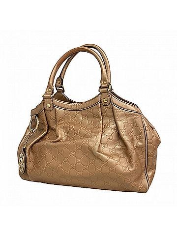 Gucci Gucci Tote Bag, Guccissima Sukey, 211944, Leather, Pink, Women's (view 1)