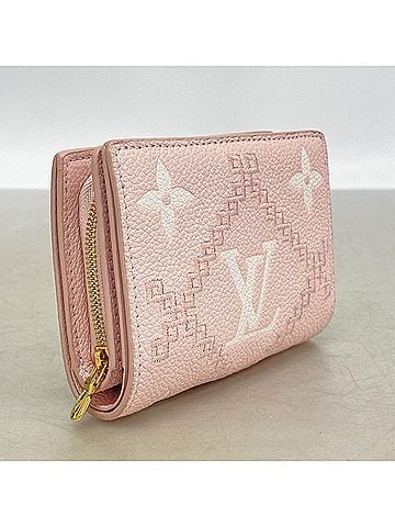 Louis Vuitton Louis Vuitton Monogram Empreinte Broderie Portefeuille Wallet M81212 Pink Women's (view 2)