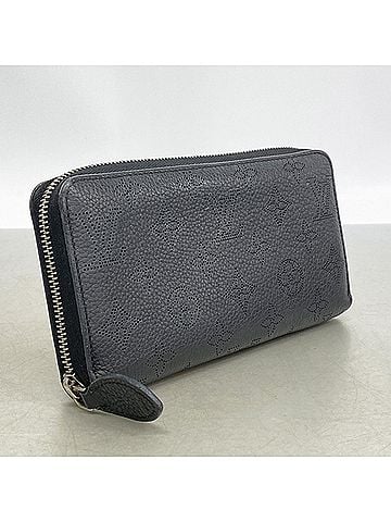 Louis Vuitton Louis Vuitton Mahina Zippy Wallet M61867 Noir (Men's/Women's) (view 2)