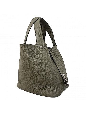 Hermès Hermes Picotin Lock PM handbag, Taurillon Clemence leather, Grimayer finish, K stamp, ladies'. (view 2)
