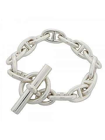 Hermès Hermes Chaine d'Ancre GM Bracelet, 13 links, Sterling Silver 925, Women's. (view 1)
