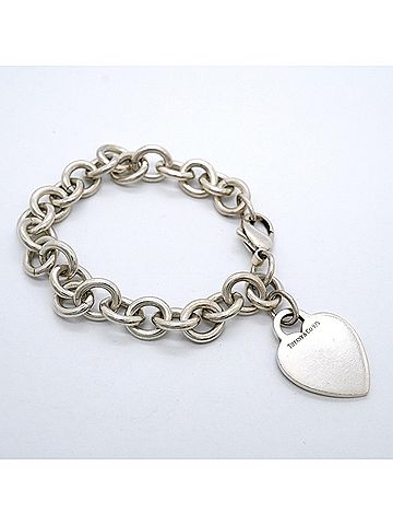Tiffany & Co. Tiffany &amp; Co. Heart Tag Bracelet, Sterling Silver 925, Women's (view 2)