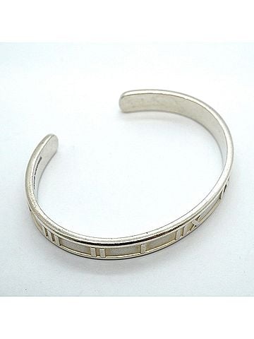 Tiffany & Co. Tiffany &amp; Co. Atlas Bangle, Sterling Silver 925, Women's (view 2)