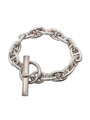Hermès Hermes Chaine d'Ancre MM Bracelet, 15 links, Sterling Silver 925, Women's. (view 1)