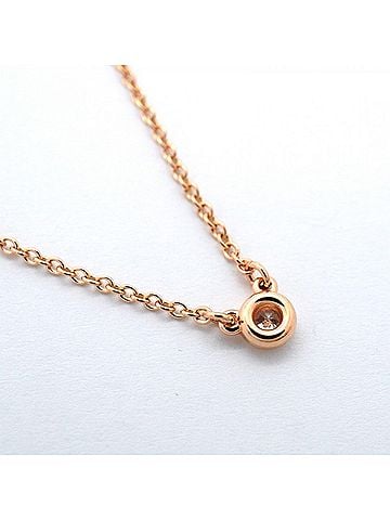 Tiffany & Co. Tiffany &amp; Co. By the Yard Necklace, 1PD (18K Pink Gold) Diamond, Women's (view 2)