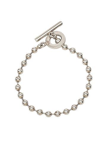 Gucci Gucci Ball Chain Bracelet T-Bar SV925 Silver Women's GUCCI (view 1)