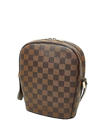 Louis Vuitton Louis Vuitton Damier Ipanema PM Crossbody Shoulder Bag N51294 Brown Leather Women's LOUIS VUITTON (view 2)