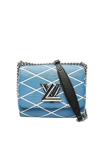 Louis Vuitton Louis Vuitton Epi Maltage Twist PM Chain Shoulder Bag M50119 Blue White Leather Women's LOUIS VUITTON (view 1)