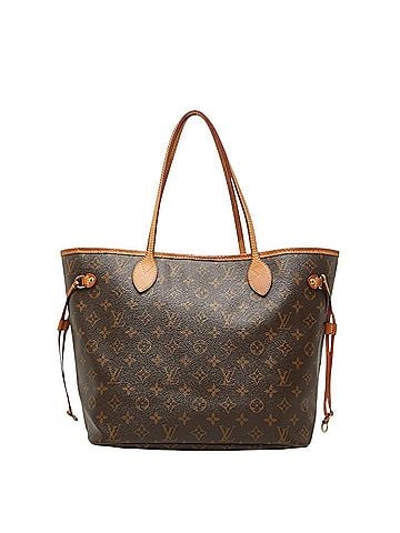 Louis Vuitton Louis Vuitton Monogram Neverfull MM Tote Bag M40156 Brown Leather Women's LOUIS VUITTON (view 1)