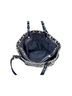 Michael Kors 100% Canvas Print Multi Color Gray Black Leather Tote One size - photo 3