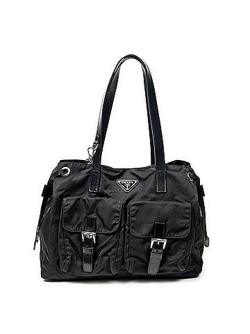 Prada Double Pocket Drawstring Tote (view 1)