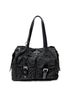 Prada Black Double Pocket Drawstring Tote One size - photo 1