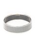 Hermes Leather Goods Black Enamel Bangle MM One size - photo 3