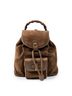 Gucci Brown Mini Bamboo Backpack One size - photo 1