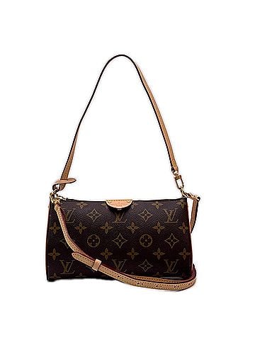 Louis Vuitton LOUIS VUITTON Monogram Pochette Tillette MIN M12859 Handbag Brown Beige Leather Women's (view 1)