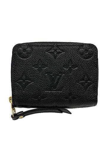 Louis Vuitton LOUIS VUITTON Monogram Empreinte Zippy Coin Purse Noir M60574 Wallet/Coin Case for Women (view 1)