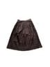 Talbots 100% Silk 100% Polyester Brown Silk Skirt Size 8 (petite) - photo 2