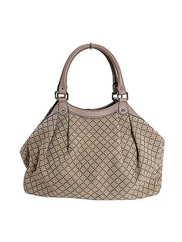 Gucci Gucci GUCCI Tote Bag Handbag Diamante Canvas Sukey 211944 Beige Brown (view 2)