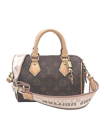Louis Vuitton LOUIS VUITTON Monogram Speedy Bandoulière 20 M46222 Handbag Brown Beige Leather Women's (view 1)