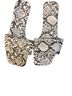 Shein Snake Print Multi Color Flats Size 8 - photo 1