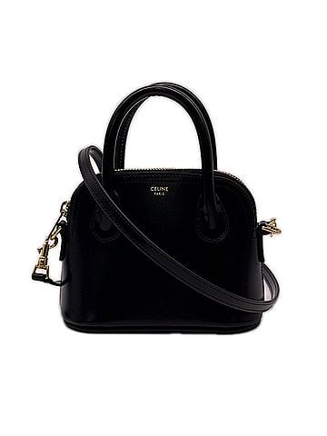 Céline CELINE Mini Onolin Shoulder Bag 10N573ETZ Black Calf Leather Lambskin Women's (view 1)